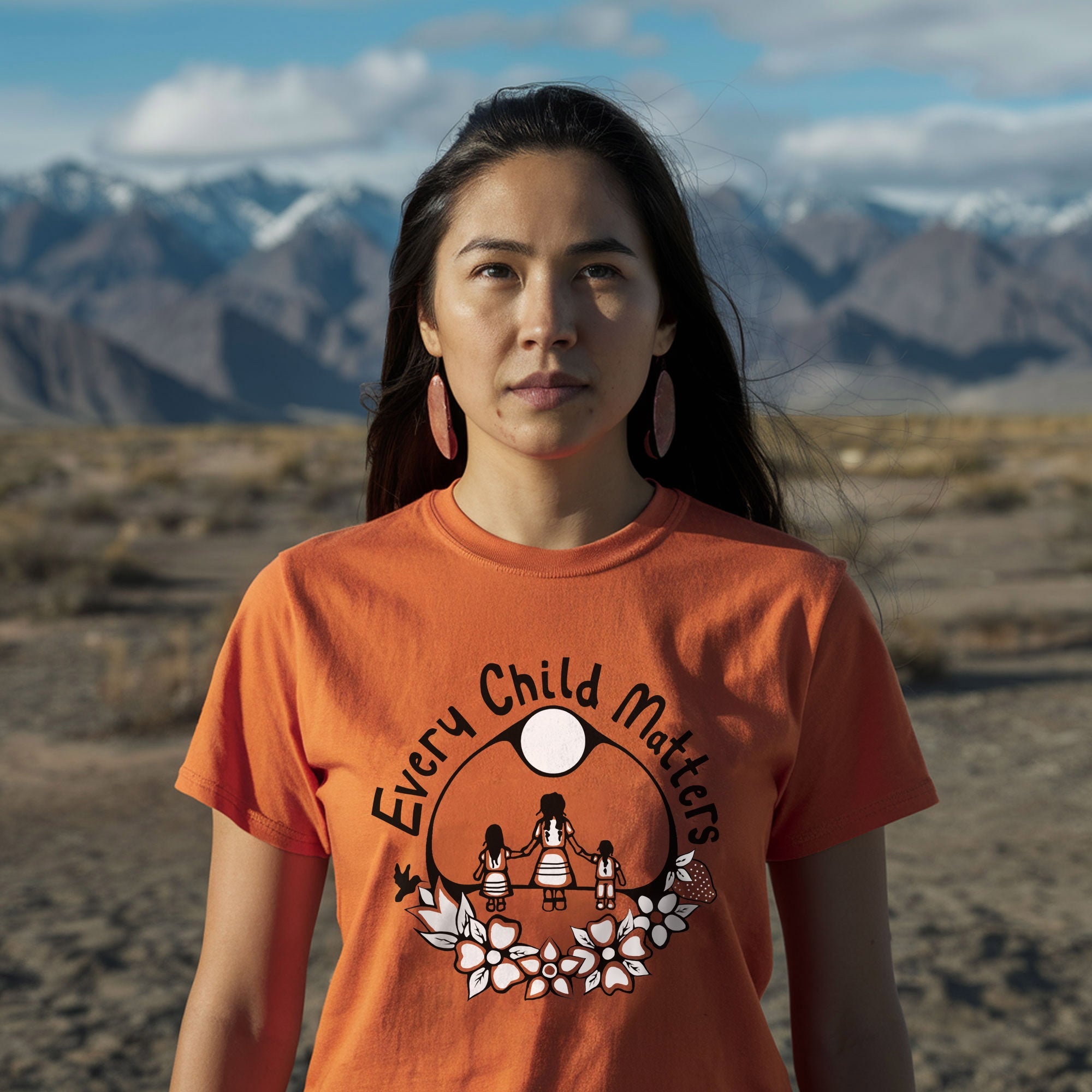 Every Child Matters Native Children For Orange Shirt Day Unisex T-shirt/Hoodie/Sweatshirt 288