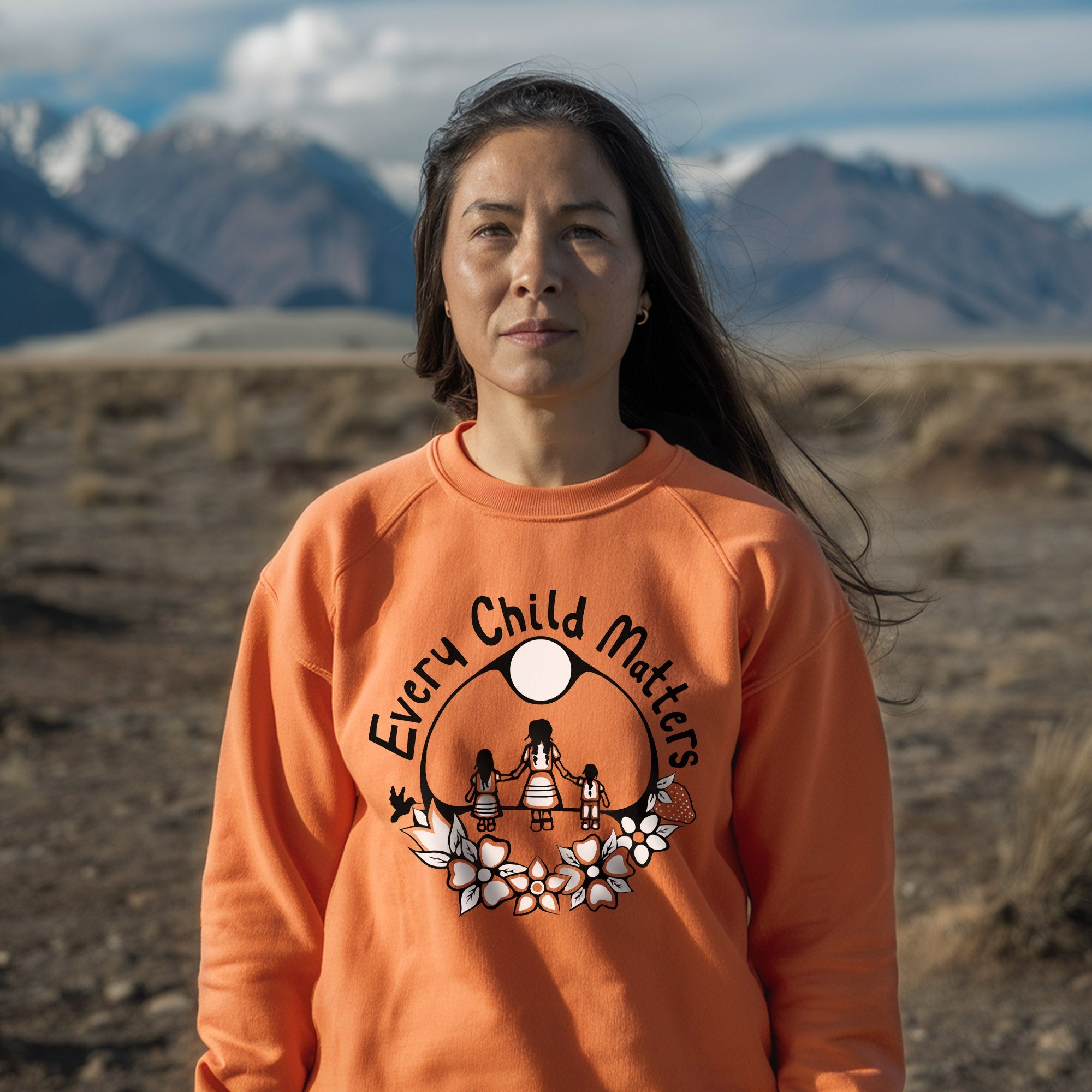 Every Child Matters Native Children For Orange Shirt Day Unisex T-shirt/Hoodie/Sweatshirt 288