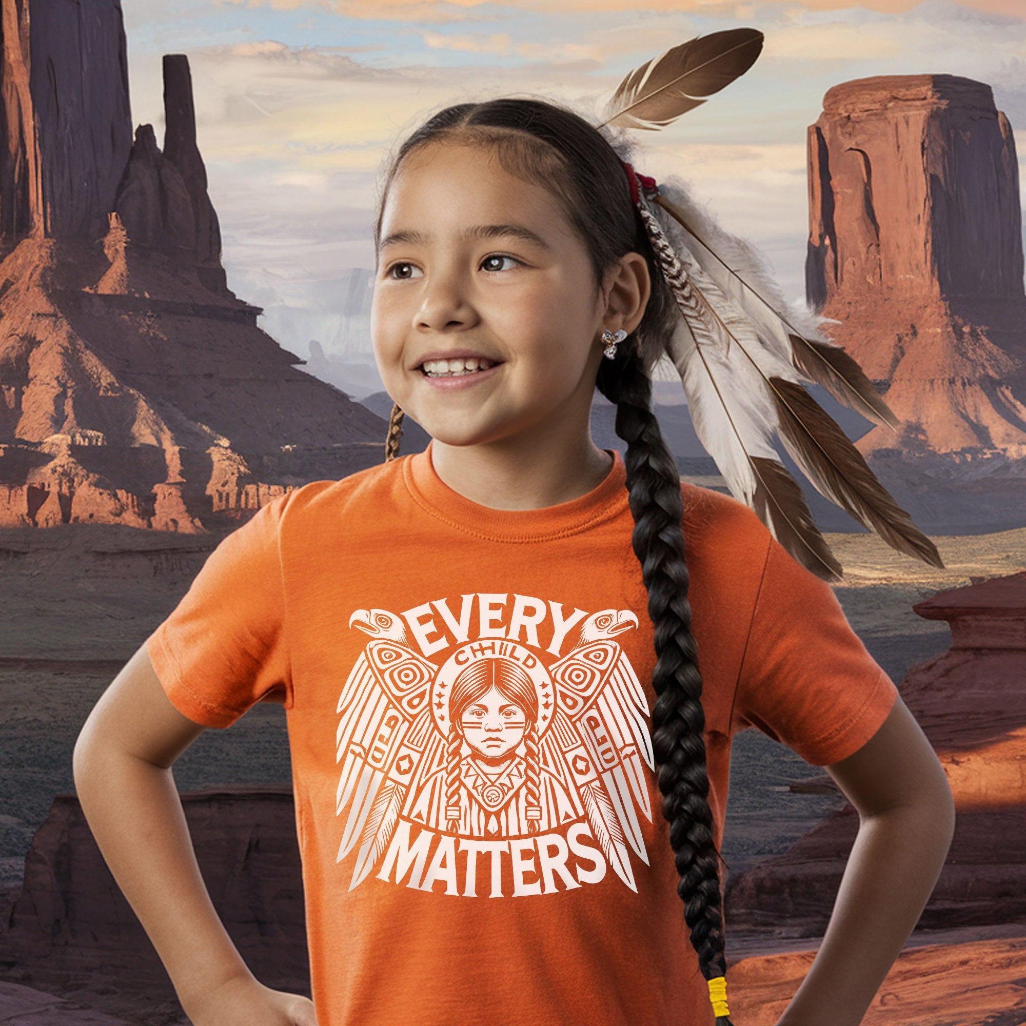 Every Child Matters For Orange Shirt Day Unisex T-shirt/Hoodie/Sweatshirt 298