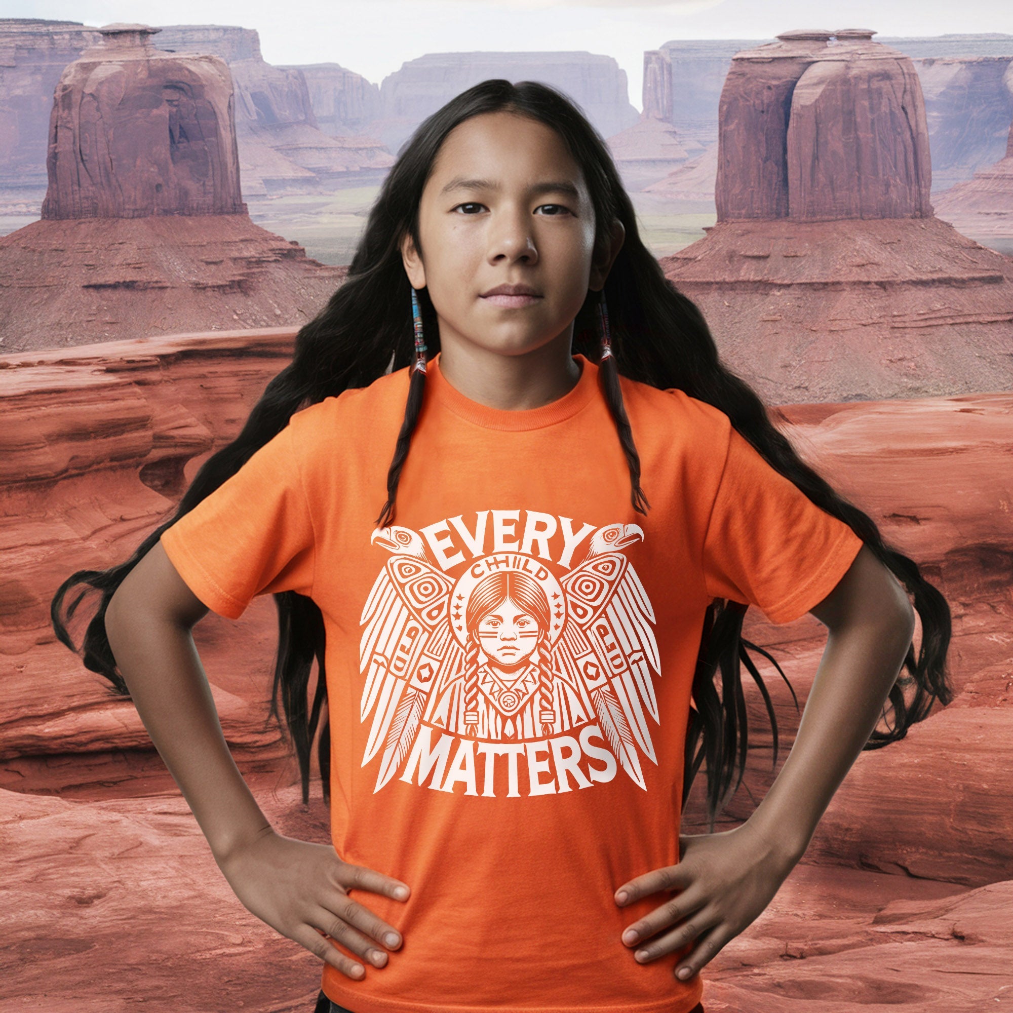 Every Child Matters For Orange Shirt Day Unisex T-shirt/Hoodie/Sweatshirt 298