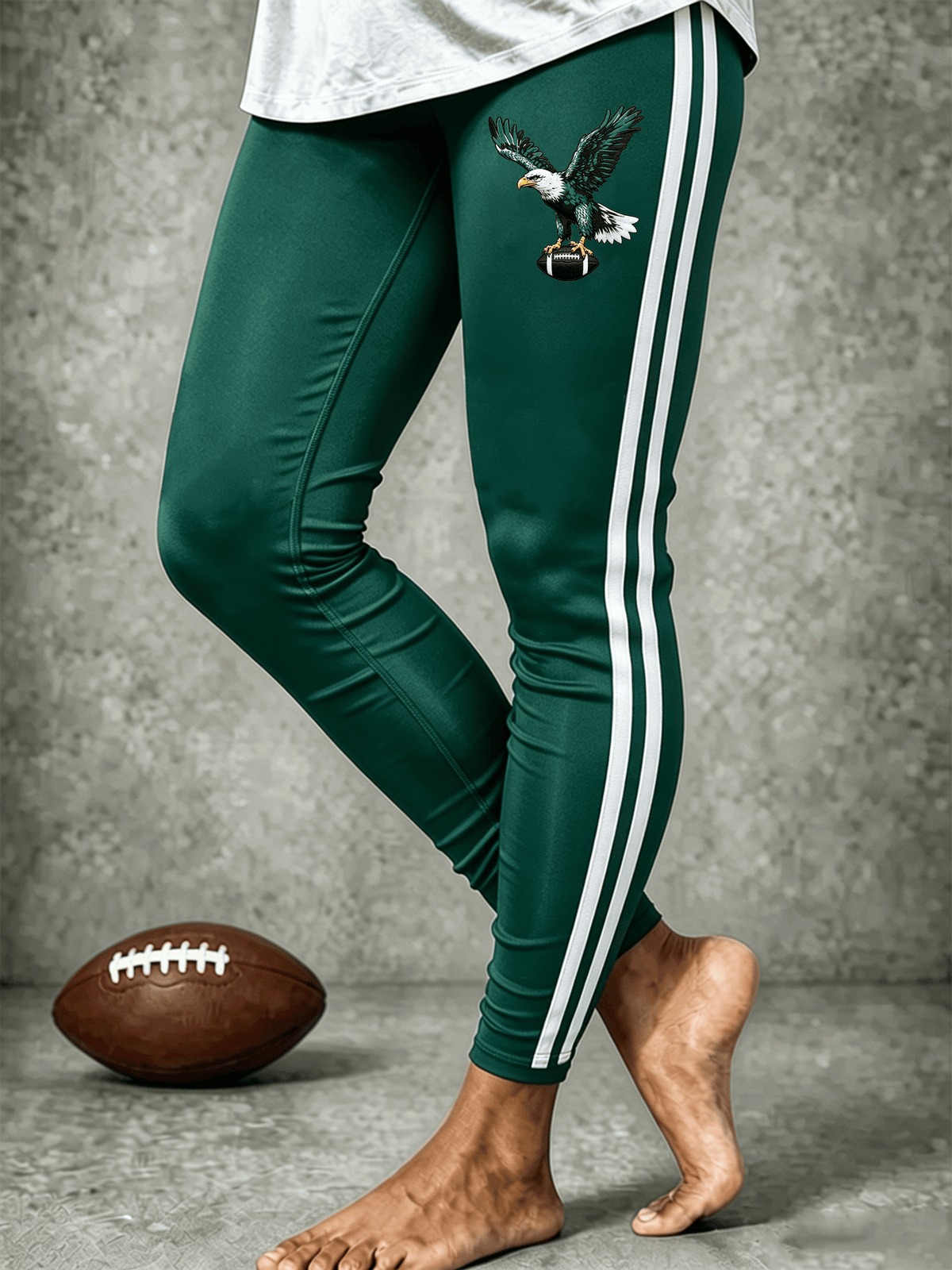 Women's American Football Printed Tights