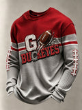 Men'S Rugby Printed Waffle T-Shirt