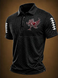Men'S Retro Football Polo Shirt