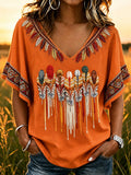 Women's National Day For Truth And Reconciliation Printed Top