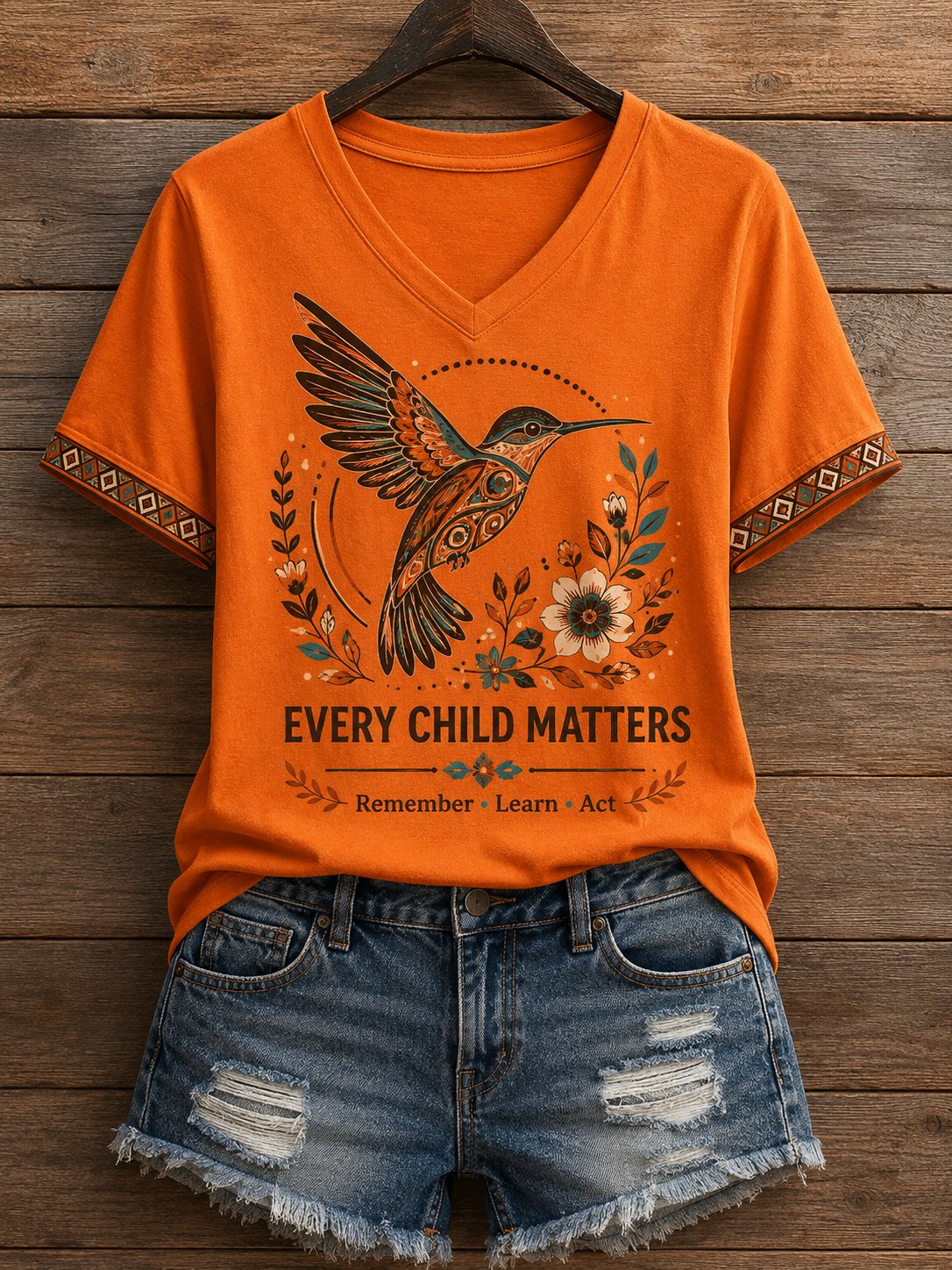❤️Buy 3 Get 20% Off❤️Women's National Day For Truth And Reconciliation Printed Top