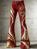 Women'S Football Enthusiast Printed Pants