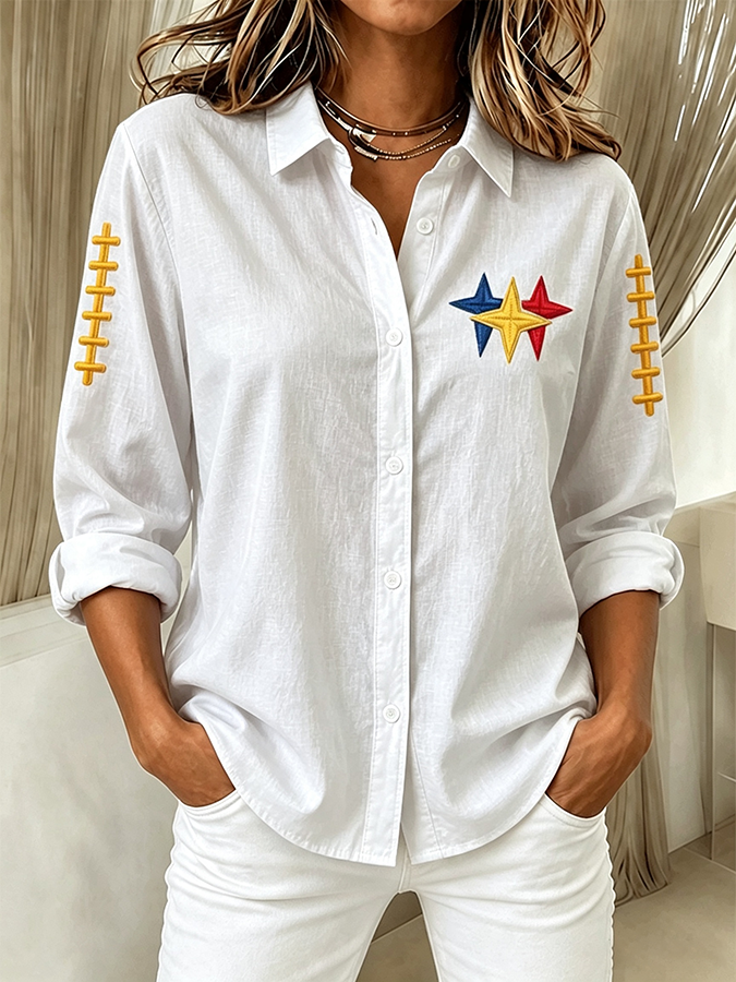 Women'S Football Casual Sports Shirt