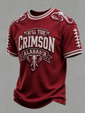 Men'S Football Fan Waffle T-Shirt