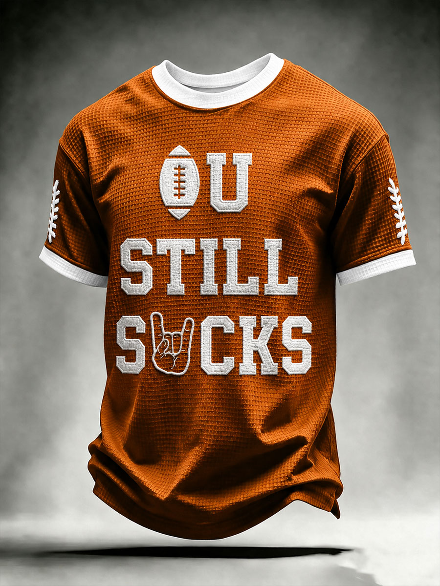 Men's American football Waffle T-Shirt