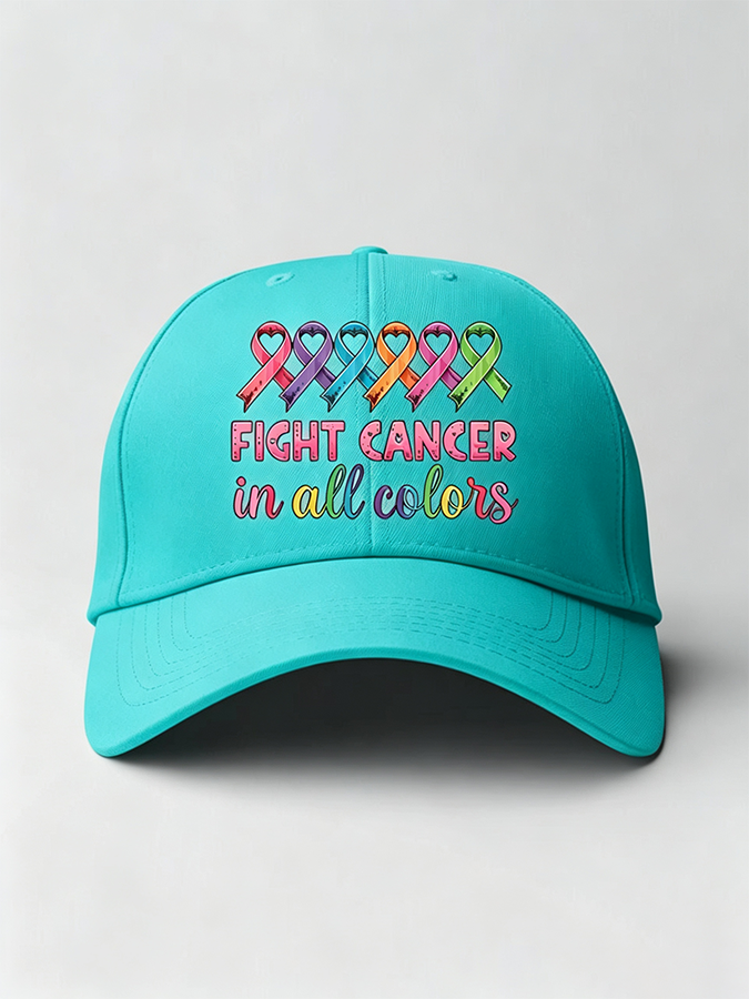 Unisex Leisure All Cancer Awareness Month Hat