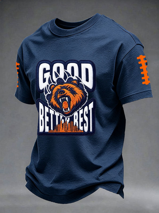 Men's Football Printed Short-Sleeve T-Shirt