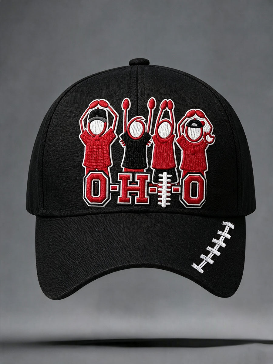 Unisex Football Fan Printed Hat