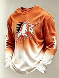 Men'S Rugby Printed Waffle T-Shirt