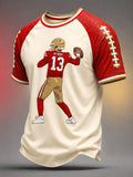 Men'S Football Lover Short Sleeve T-Shirt