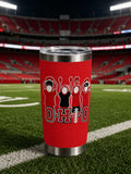 Football Fan Stainless Steel Insulated Cup