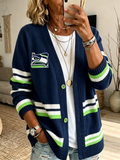 Women's Football Fan Cardigan