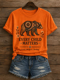 ❤️Buy 3 Get 20% Off❤️Women's National Day For Truth And Reconciliation Printed Top