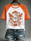 Women'S Commemorative Printed Casual T-Shirt