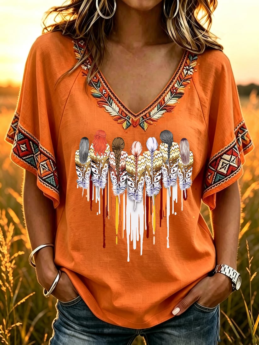 Women's Every Child Matter V-neck T-shirt