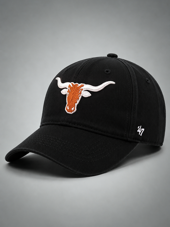 Unisex Rugby Print Washed Duckbill Cap