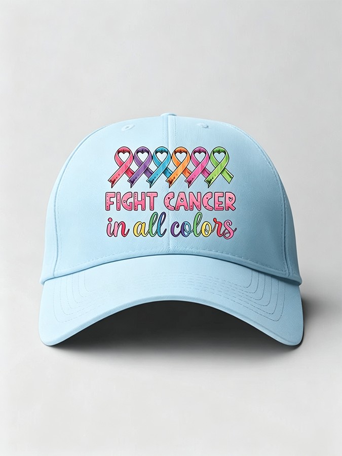 Unisex Leisure All Cancer Awareness Month Hat