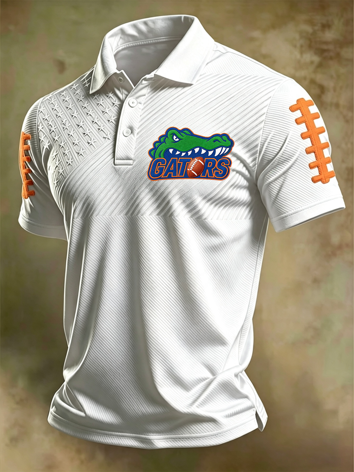 Men'S Retro Football Polo Shirt
