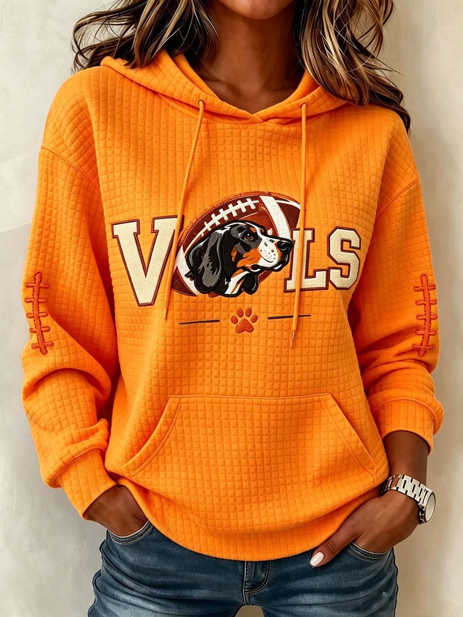 Women's Football Print Sweatshirt