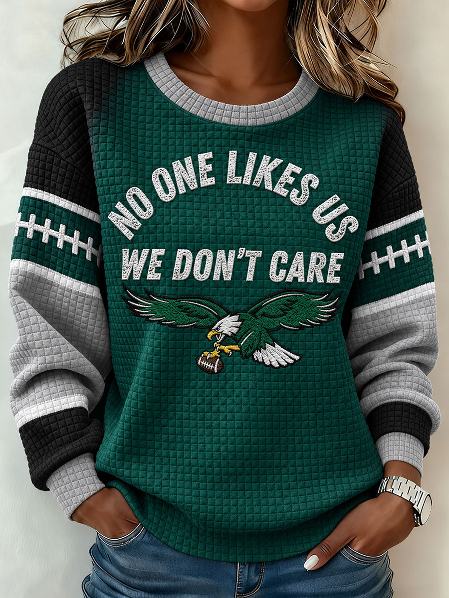 Women's American Football Waffle Sweatshirt