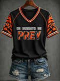 Women's Football Short-Sleeve T-Shirt