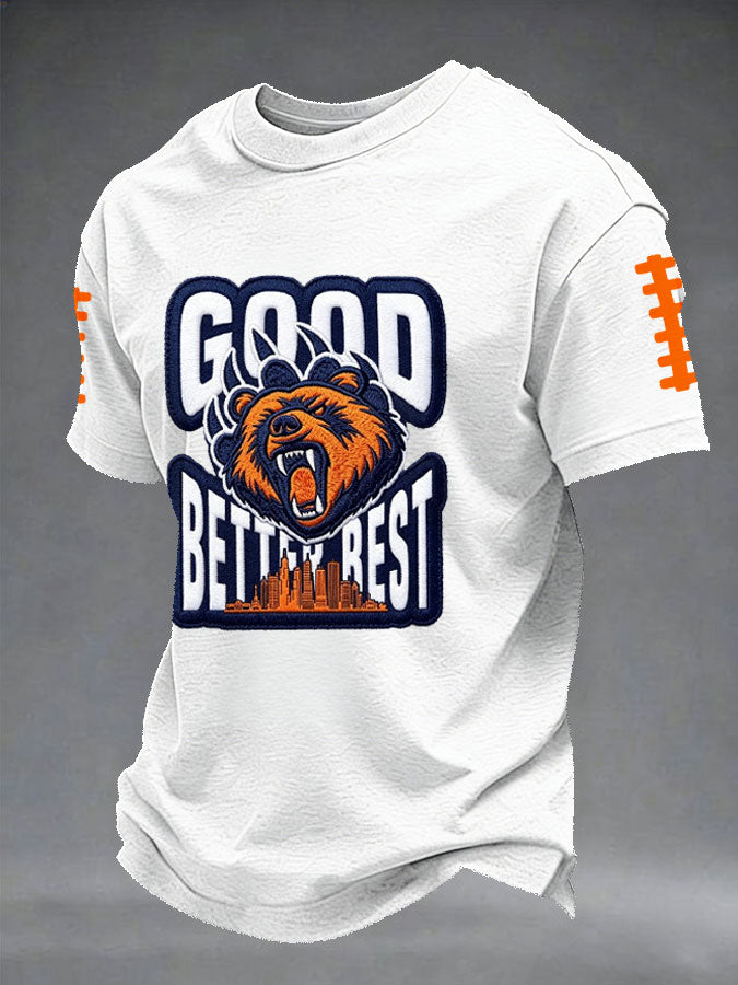 Men's Football Printed Short-Sleeve T-Shirt