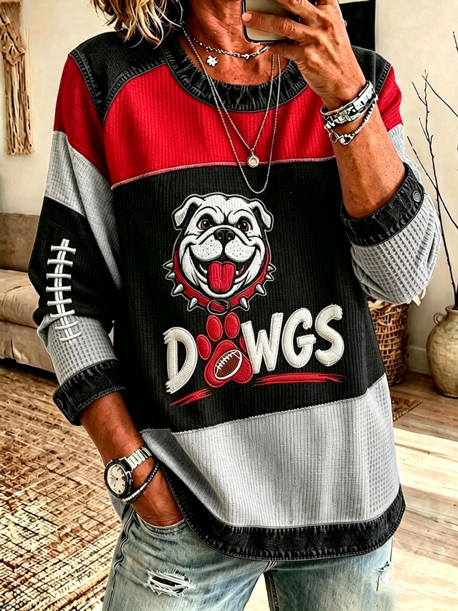 Women's University Campus Football Hoodie