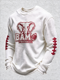 Men'S Football  Printed Waffle T-Shirt