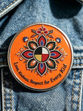 Unisex America's  Orange Shirt Day  Print Pin-back Button