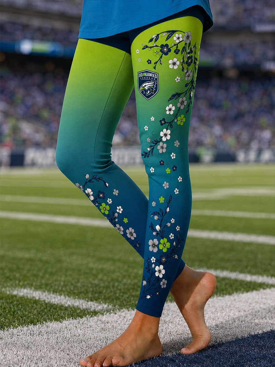 Women's American football Printed Leggings