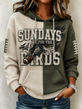 Women'S Football Hometown Team Fan Enthusiast Print Sweatshirt