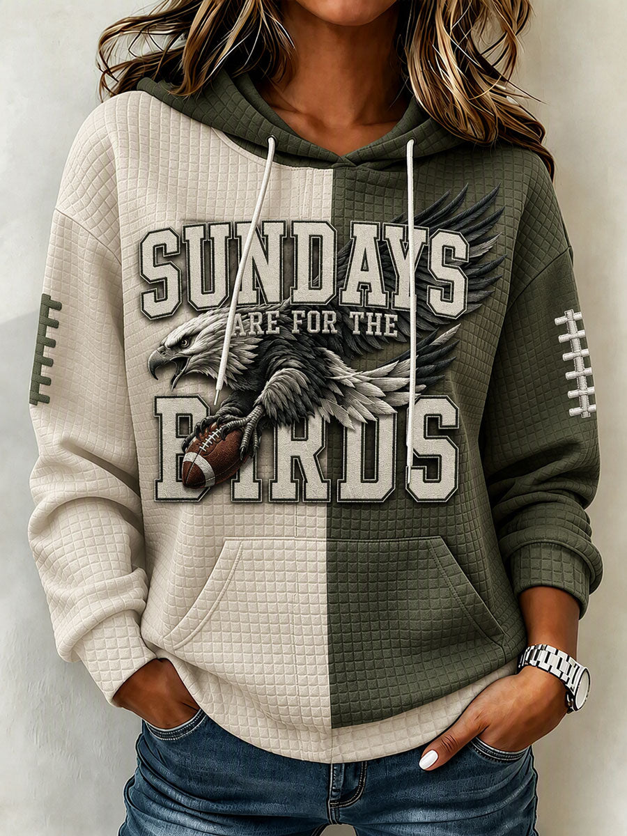 Women'S Football Hometown Team Fan Enthusiast Print Sweatshirt