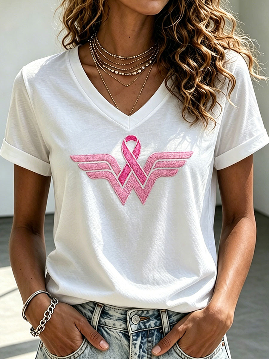 Women's Breast cancer awareness T-Shirt