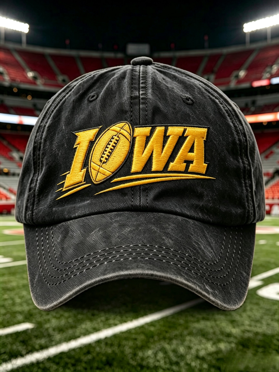 Unisex Football Print Casual Hat