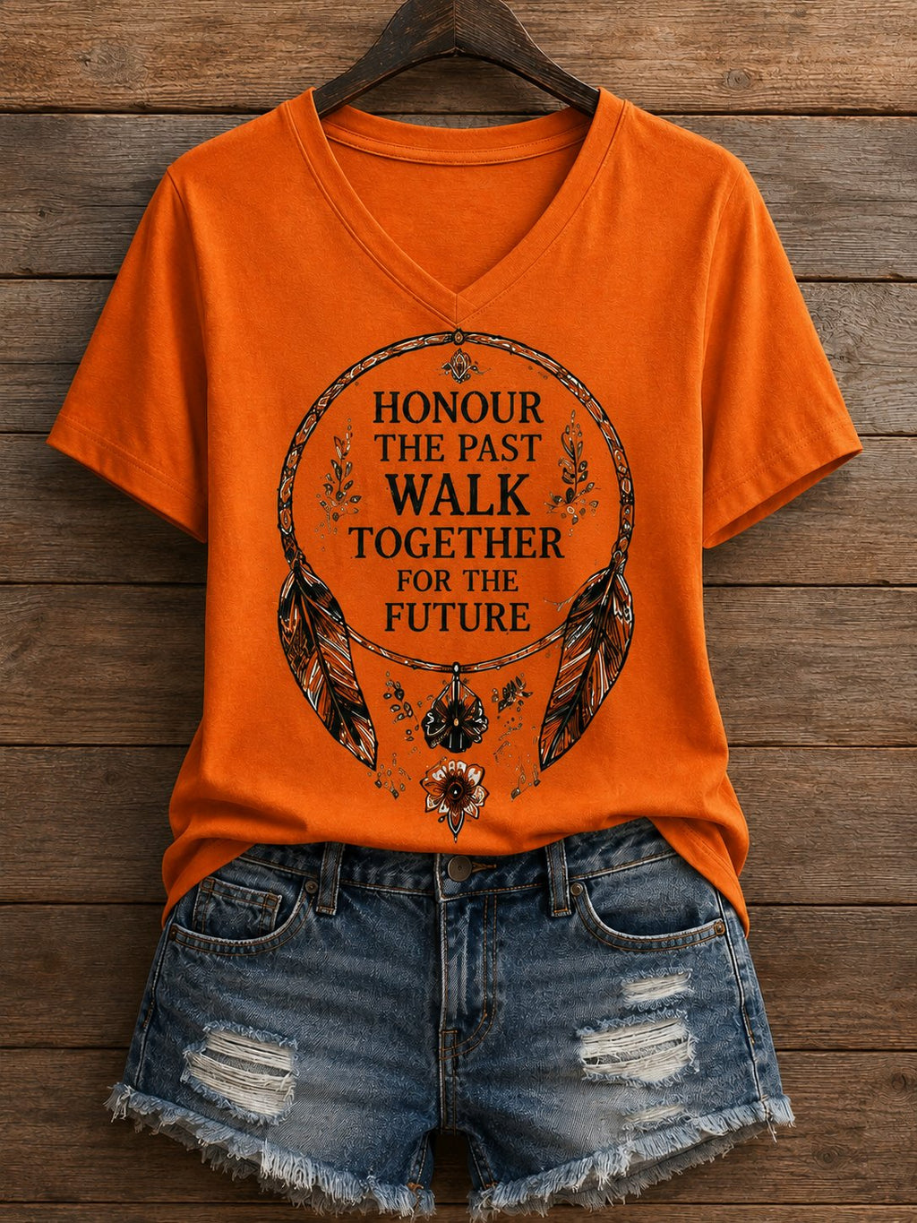 Women's National Day For Truth And Reconciliation Printed Top