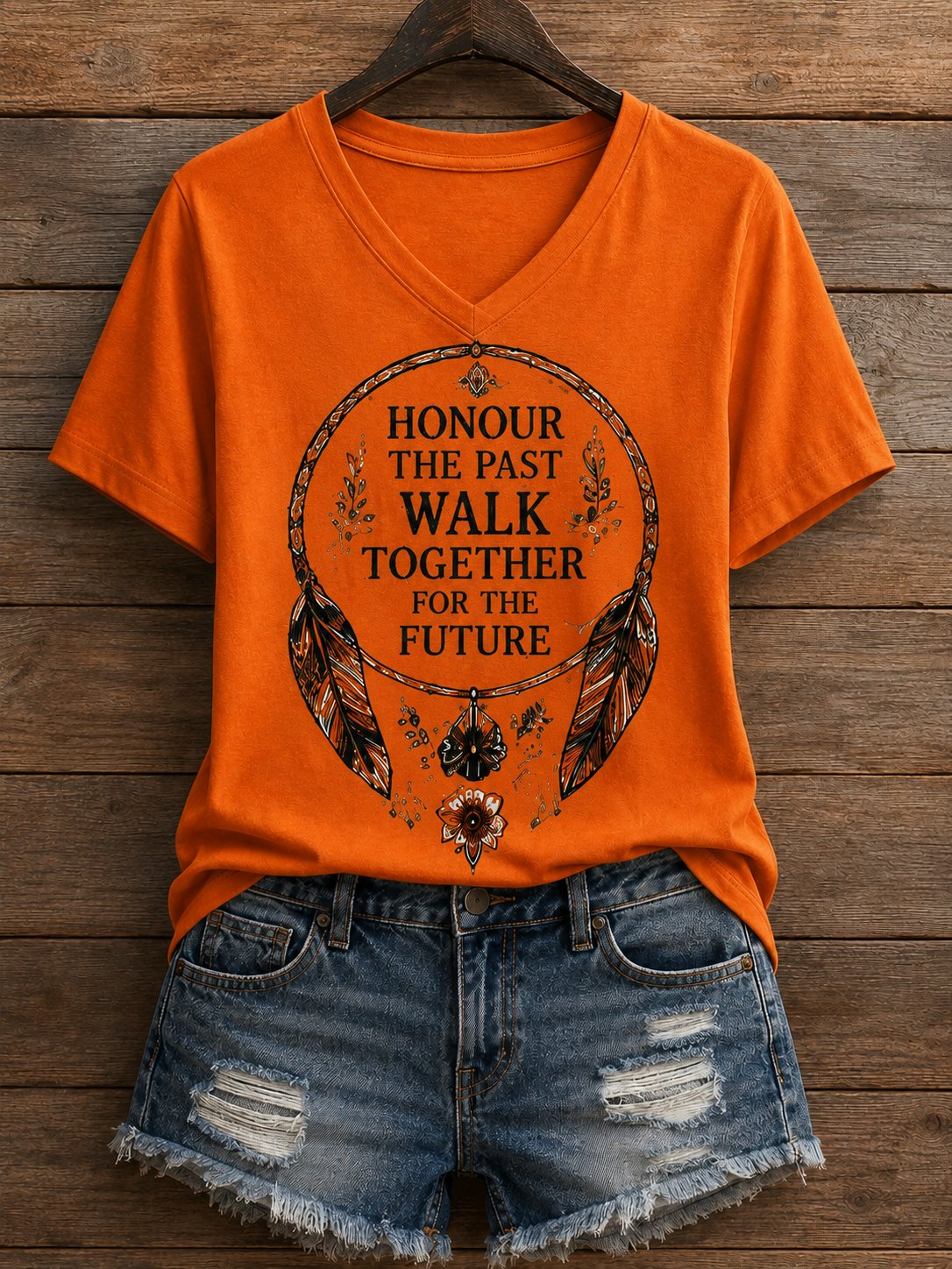 Women's National Day For Truth And Reconciliation Printed Top
