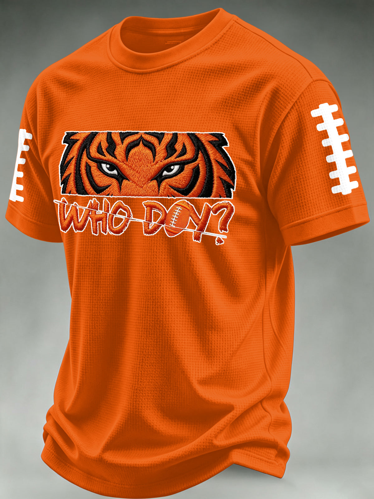 Men'S Football Print Waffle T-Shirt