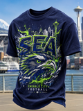 Men's Seattle Seahawks Short Sleeves T-Shirt