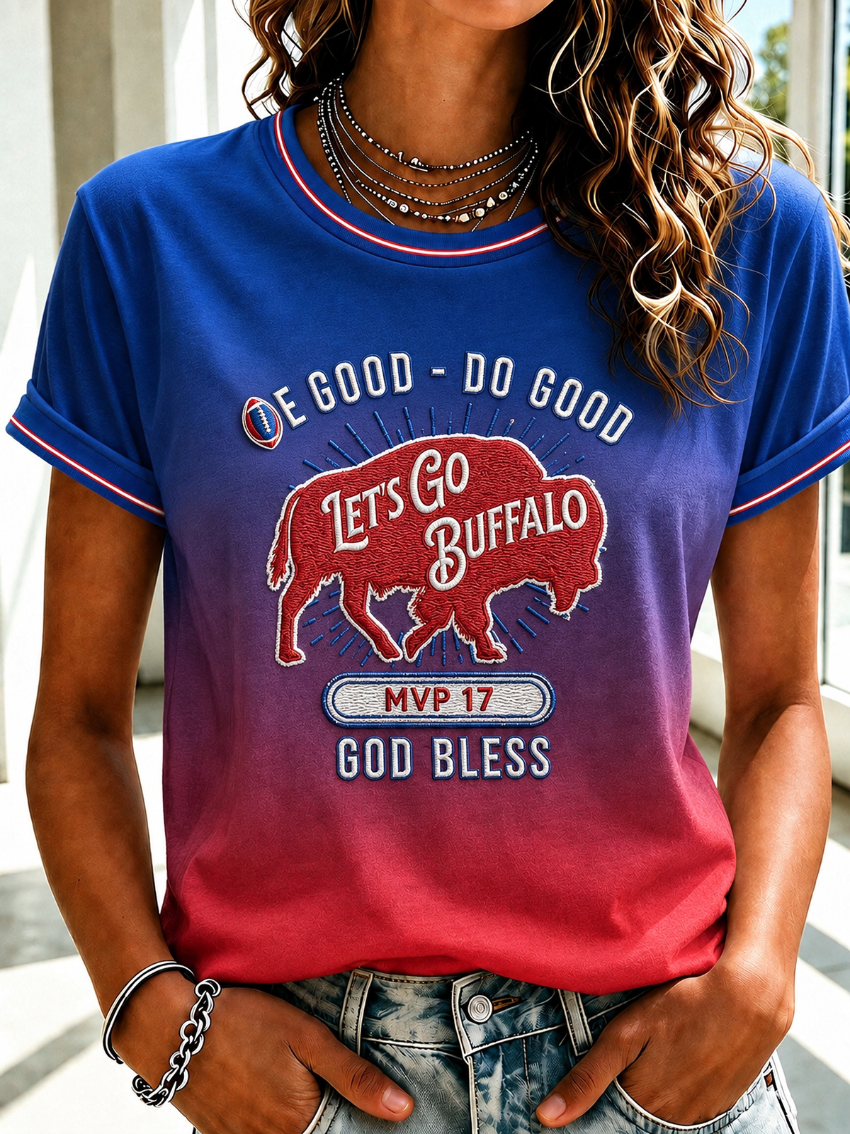 Women's American football T-Shirt