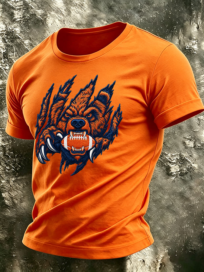 Men'S Casual Rugby T-Shirt