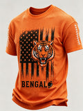 Men'S Football Fan Waffle T-Shirt