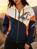 Women's Football Fan Memorial Print Hoodie