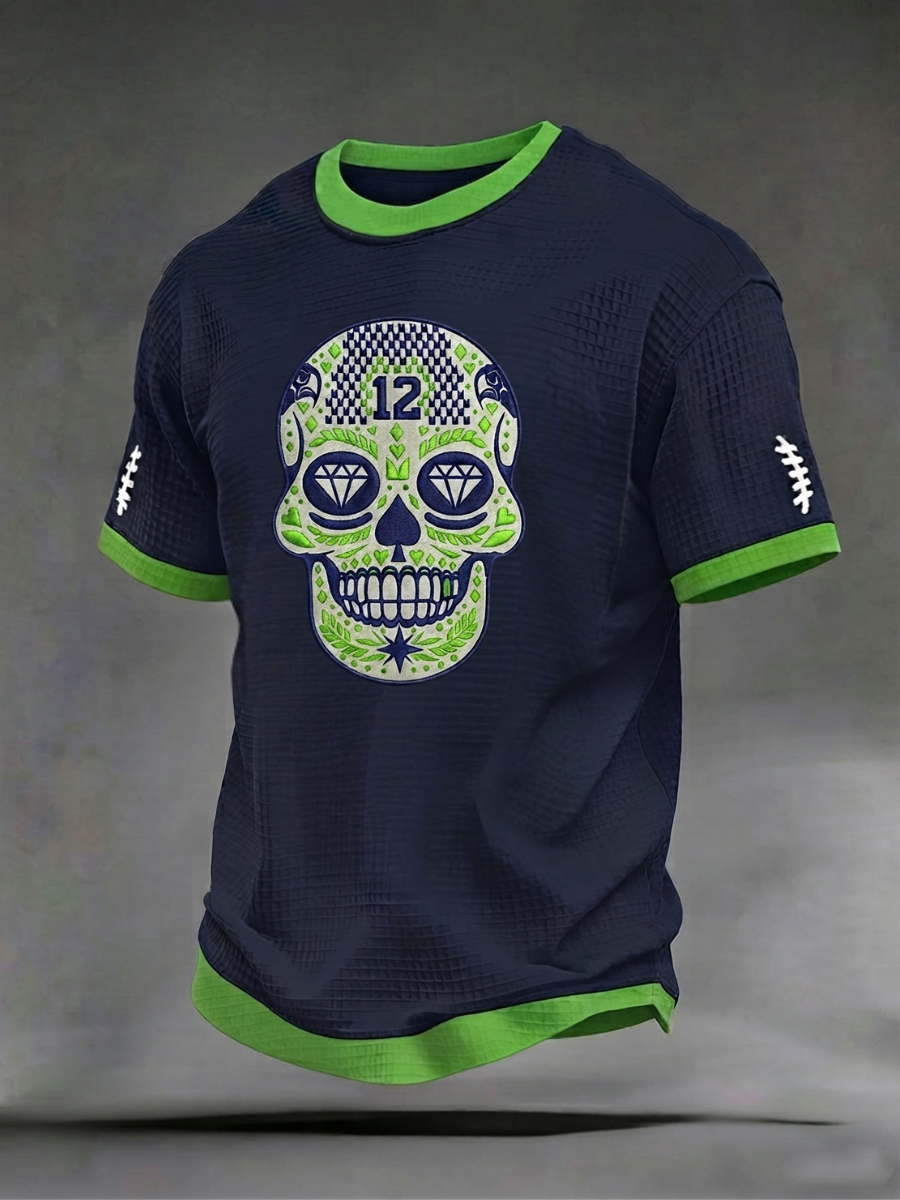 Men's American football Waffle T-Shirt