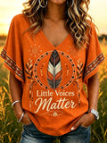 Women's National Day For Truth And Reconciliation Printed Top