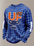 Men'S Football Print Waffle T-Shirt