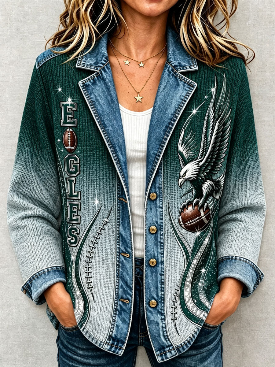 Women'S Football Fan Casual Top